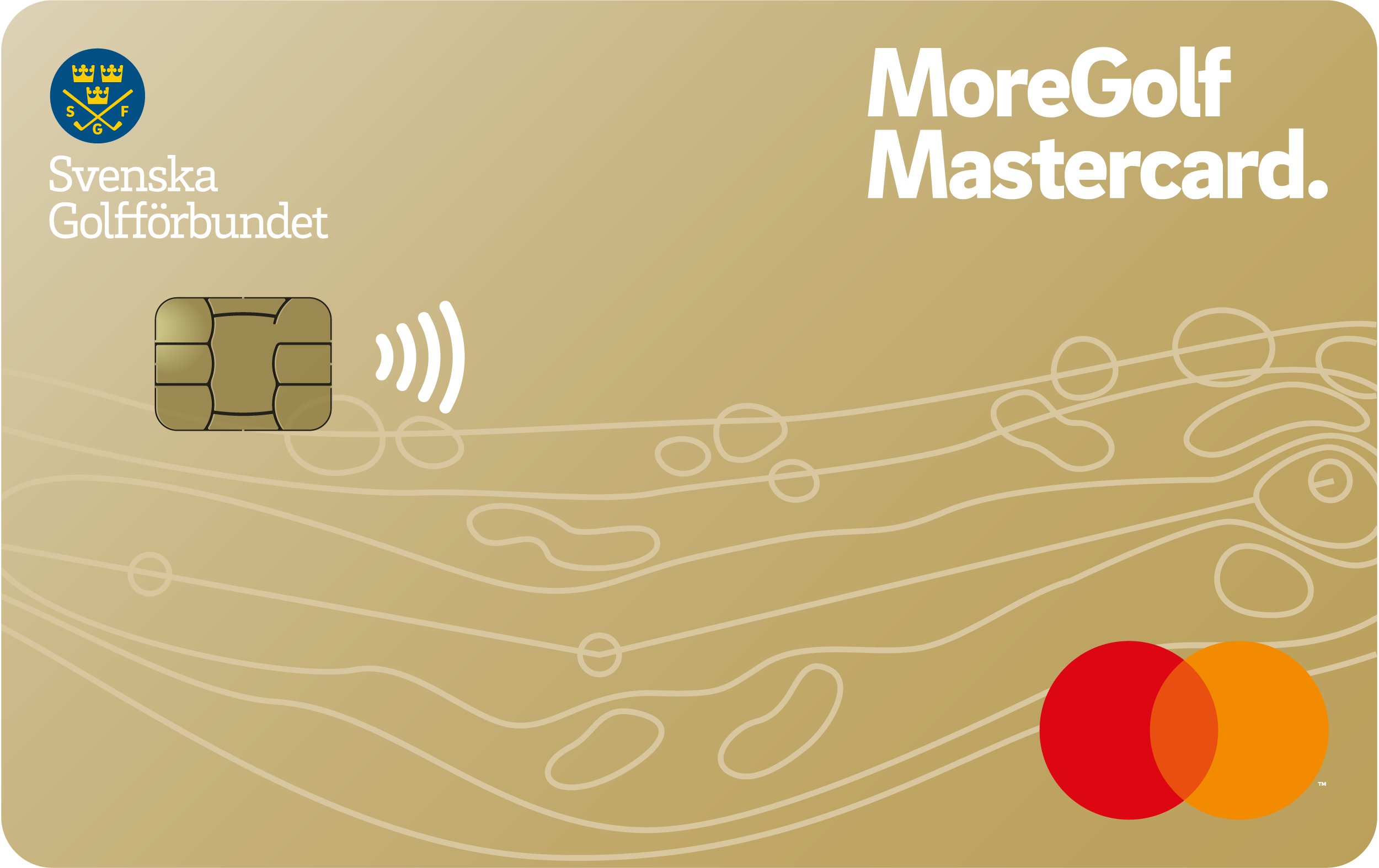 MoreGolf MasterCard card